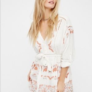 FREE PEOPLE - You Give Me Butterflies Dress - L